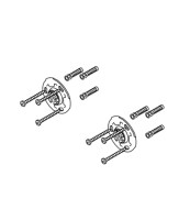 SOPORTE PARED DOBLE ASA ARCHITECT COSMIC